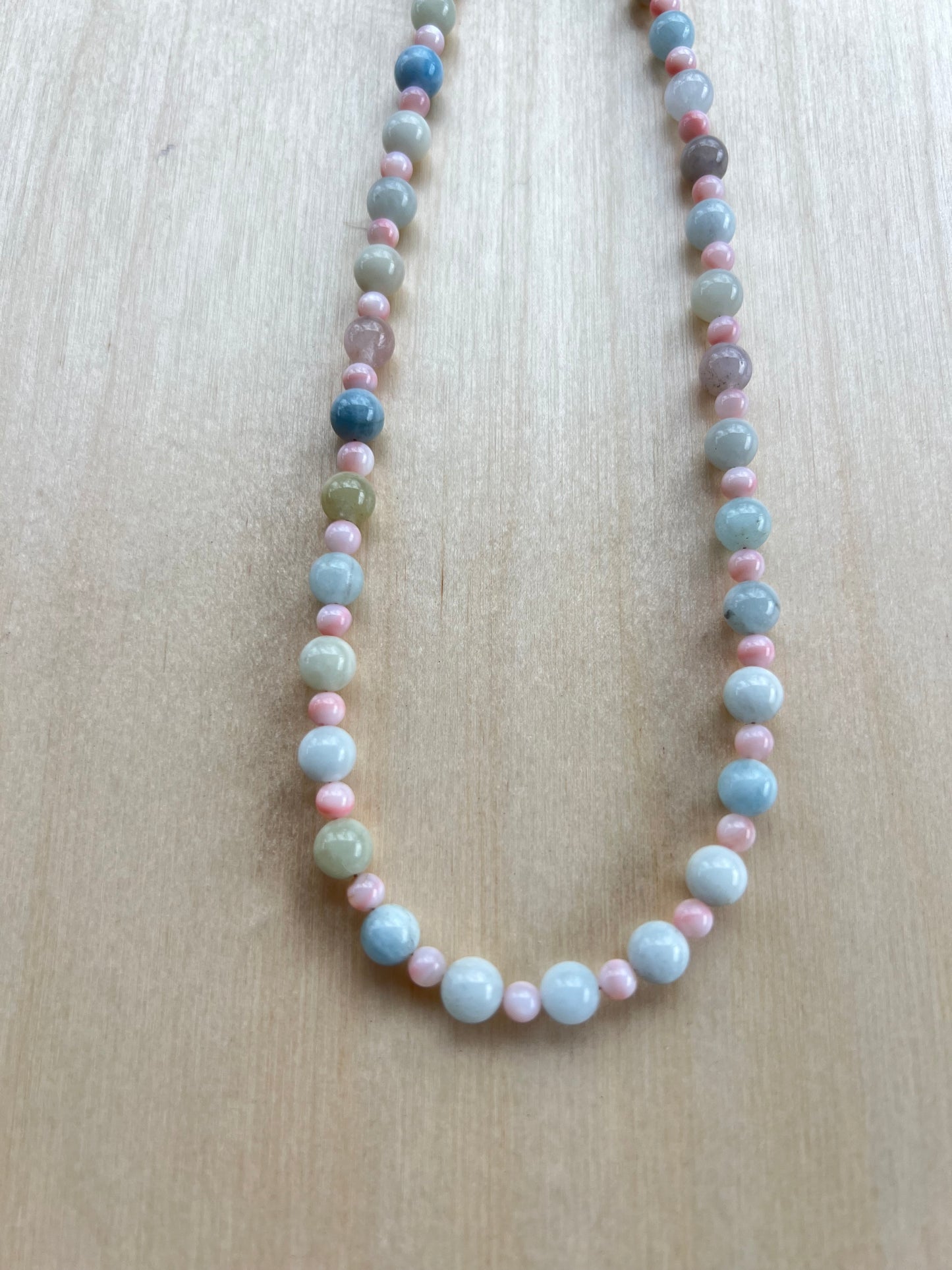 Morganite and Rose Quartz