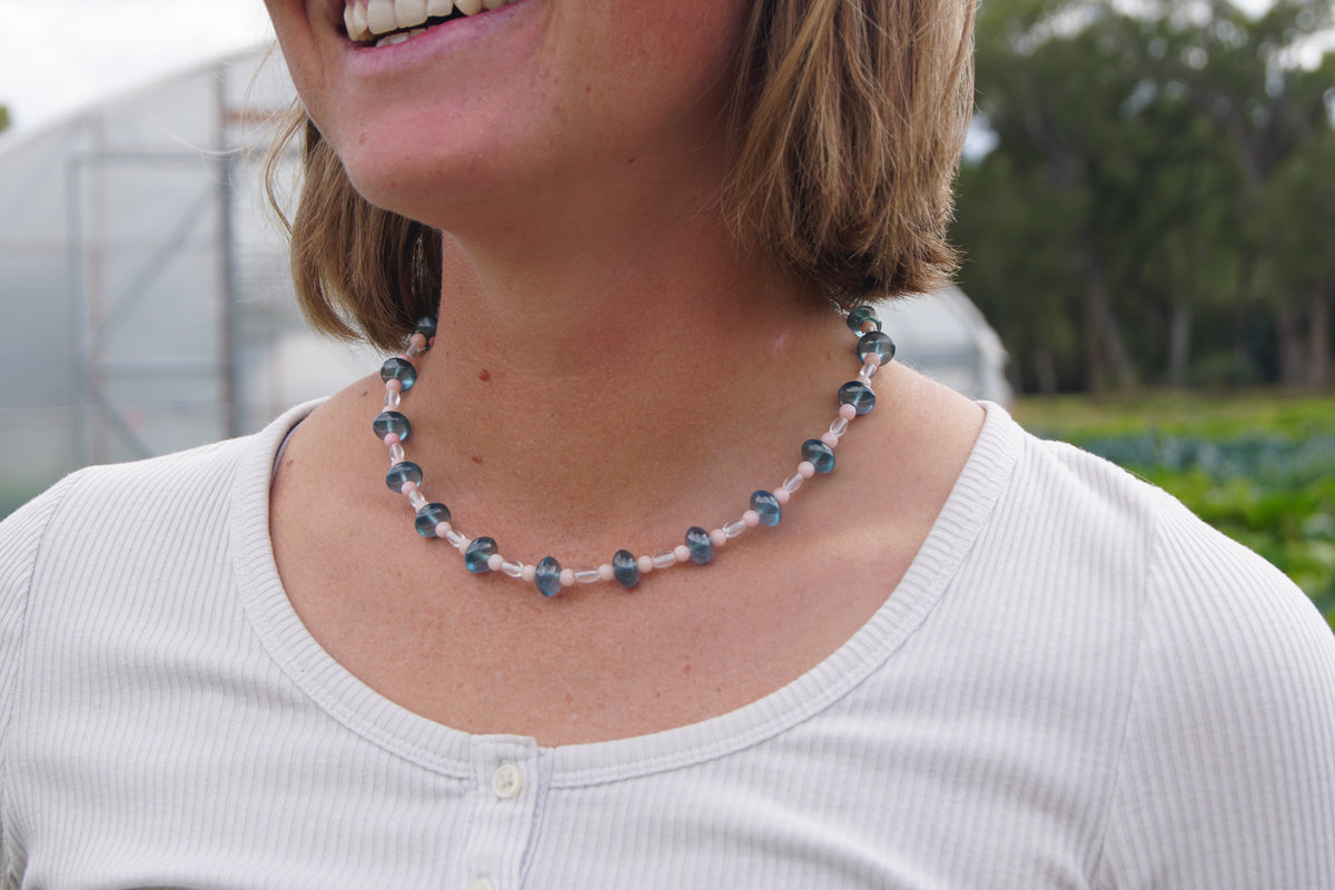 Czech Glass Stripe Strand