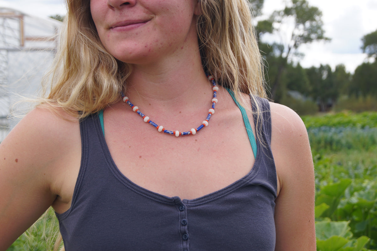 Lapis and Rose Quartz Strand