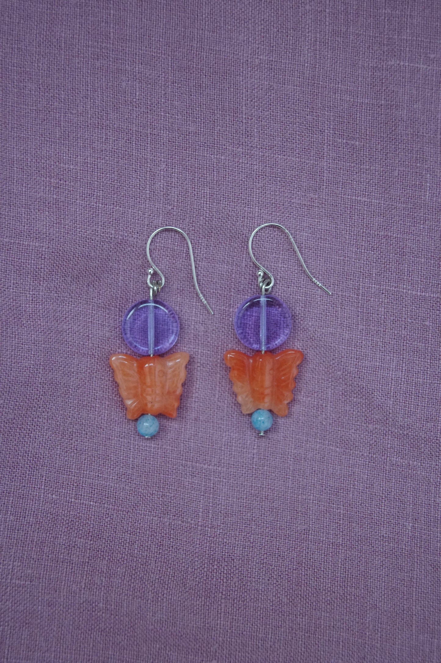 Aventurine Butterfly Drop