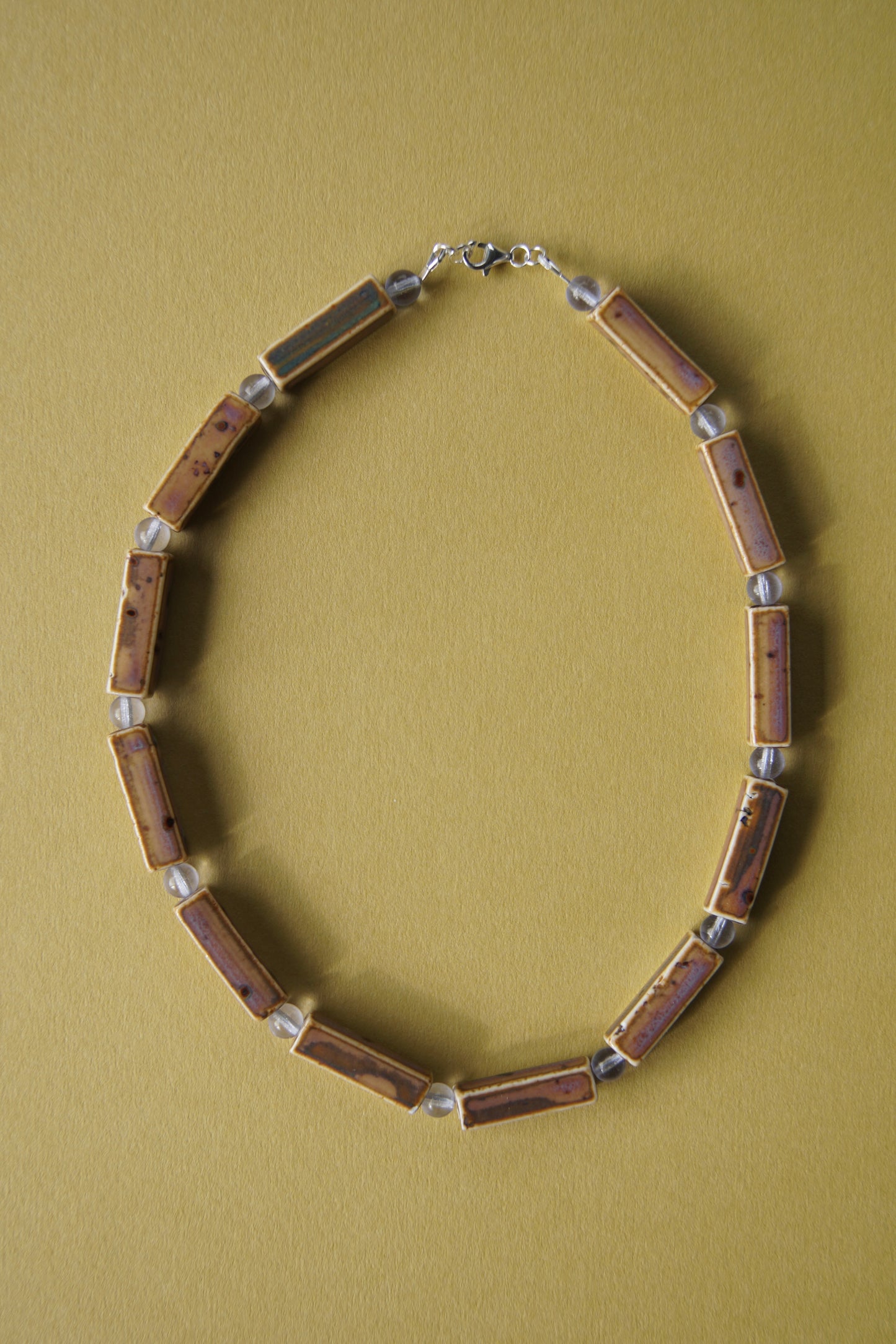 Porcelain and Purple Glass