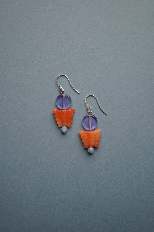Aventurine Butterfly Drop