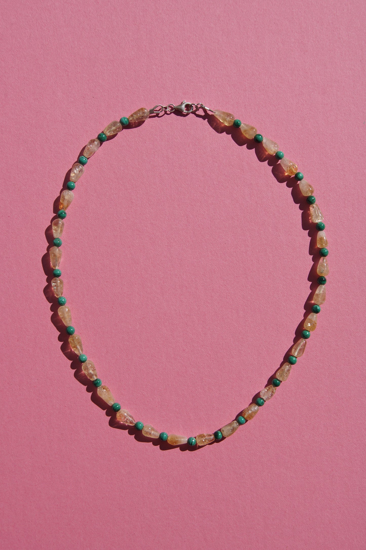 Citrine and Malachite