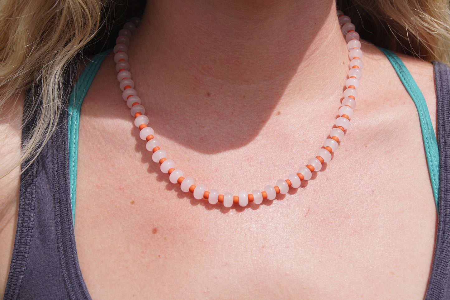 Rose Quartz Strand