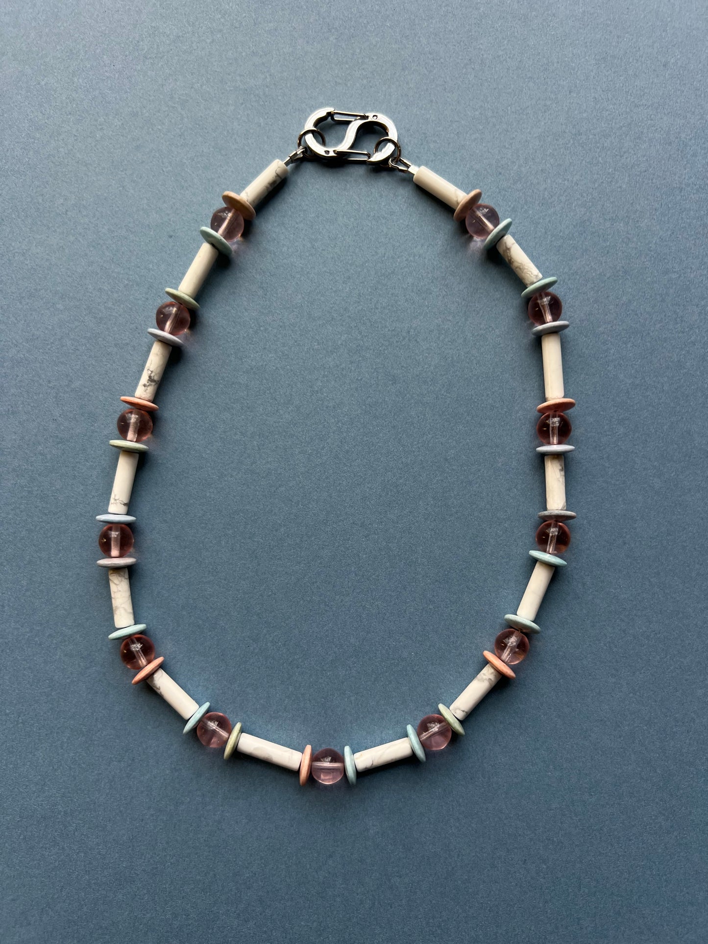 Howlite and Jasper Strand