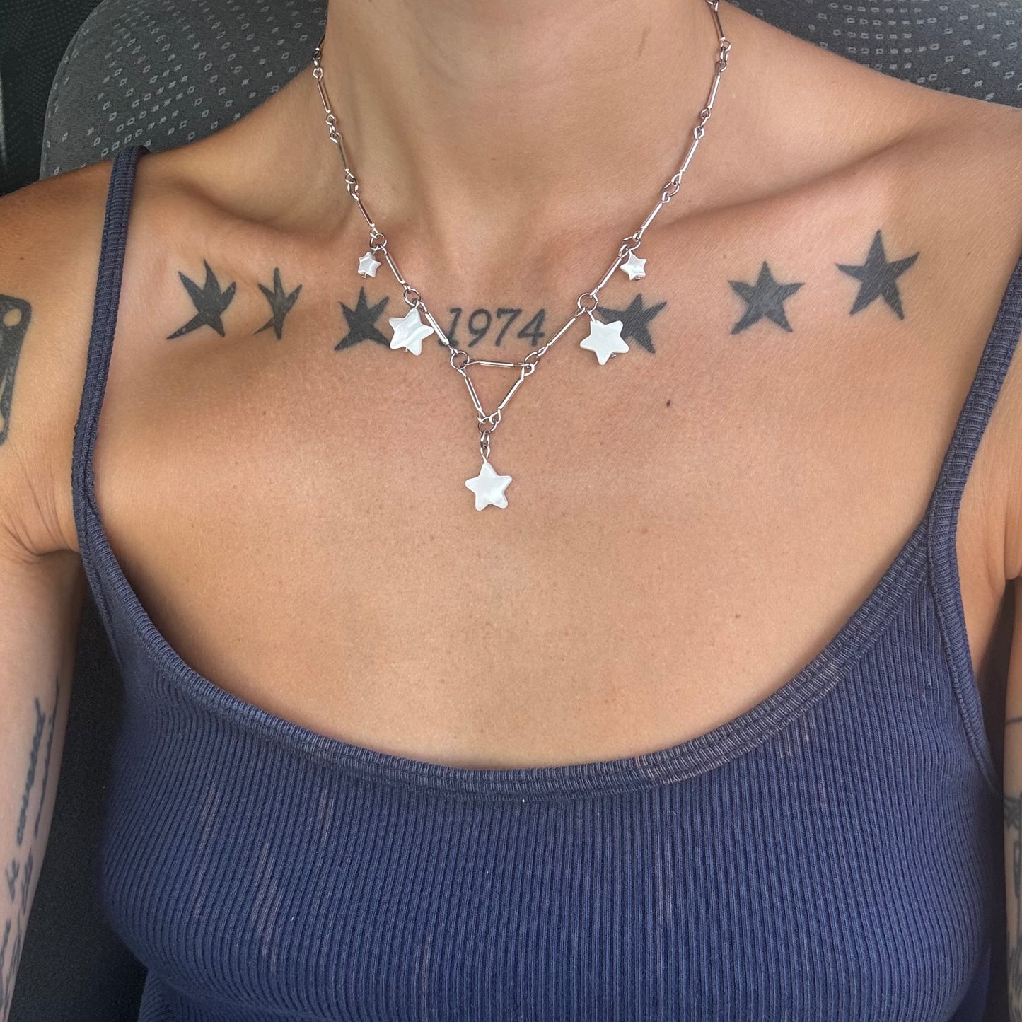 Gracie Star Drop Necklace