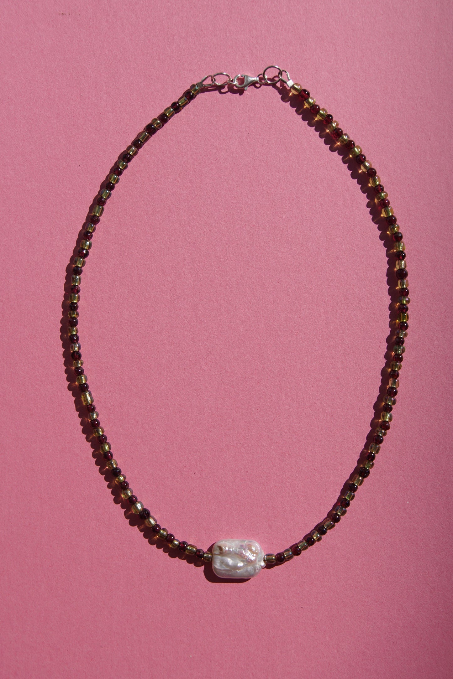 Garnet Cloud Pearl