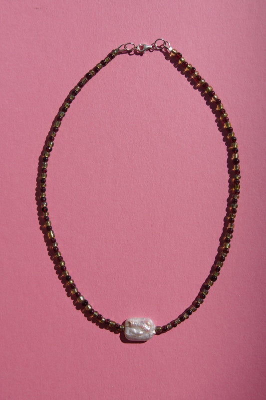 Garnet Cloud Pearl