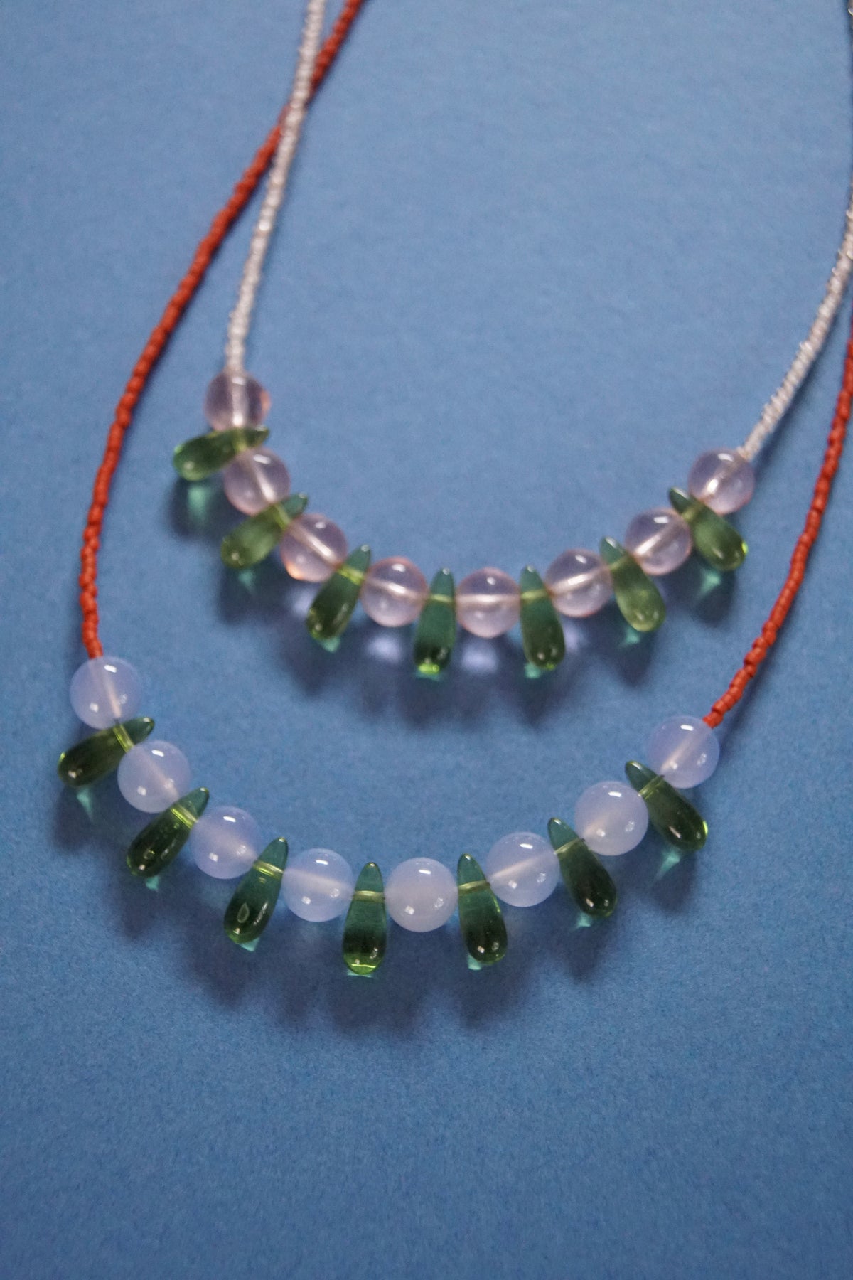 Glass Drop Necklace