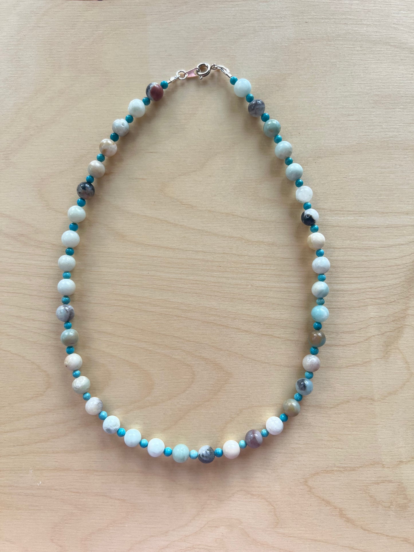 Amazonite and Vintage Turquoise