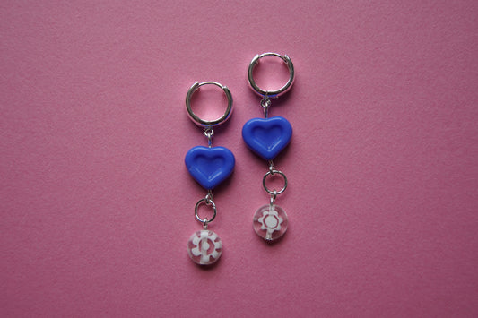 Blue Heart Drop