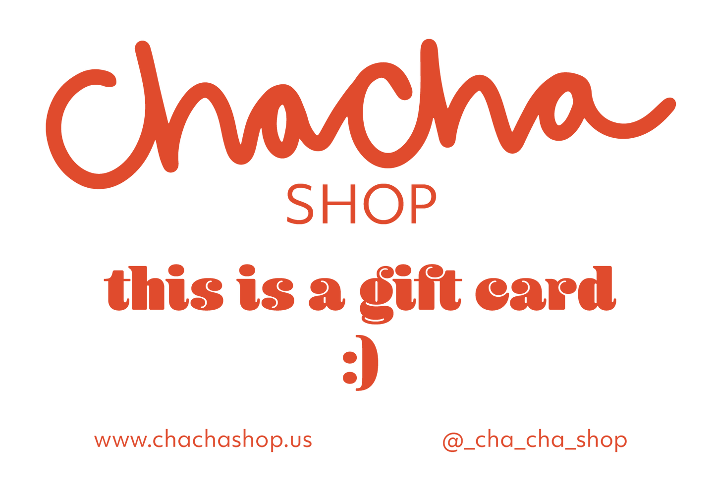 Virtual Gift Card